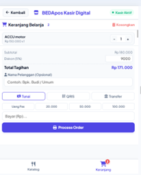 Keranjang Belanja POS